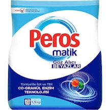 Peros Matik Toz Deterjan Göz Alıcı Beyazlar 1.5 Kg - 10 Yıkama