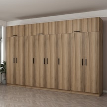 Minar Kale 8 Kapaklı 2 Ç Dolap Ve Yüklük Dore 235cm Minar Kale 8 Kapaklı 2 Ç Dolap Ve Yüklük Dore 235cm