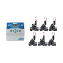 HUNTER ECO LOGİC ELC 601 KONTROL ÜNİTESİ VE SELENOİD SETİ (6 İSTASYON)