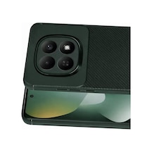 Ny Joy Redmi Note 15 Pro 5g Uyumlu Auto Focus Karbon Kapak - Koyu Yeşil Nyjoybz