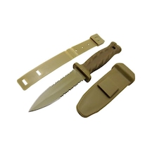 Knives S30v Haki Av Bıçağı 22cm - Testere Detaylı, Kılıflı Çr