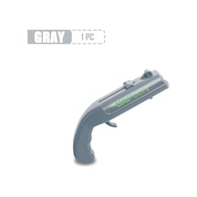 Gri Taşınabilir Kap Tabancası Yaratıcı Uçan Kapak Başlatıcısı Şişe Bira Açacağı Bar Aracı İçecek Açılış Tabancası Şekilli Şişe Kapakları Atıcı Gri