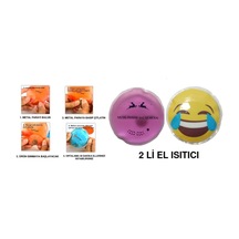 Gülen Emoji Pembe Ceylan Cep Sobası,el Isıtıcı,2 Adet Sıcak Su To