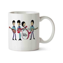 The Beatles Song Love Album Porselen Kupa Bardak Beyaz