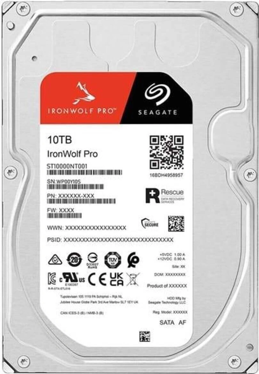 10tb Ironwolf Pro St10000nt001 256mb 7200rpm Nas Diski-115074