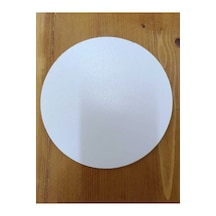 30 Cm Yuvarlak Pasta Altlığı Ve Çok Amaçlı Dekoratif Mdf Panel