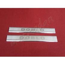 Db Chrome Fiat Doblo Krom Kapı Eşiği 2010 Sonrası 2 Parça P.Çelik (526525230)