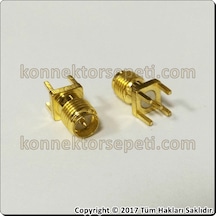 RP SMA dişi Pcb Konnektör 50Ω