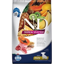 N&D Tropical Selection Kuzu Etli ve Tropikal Meyveli Mini Irk Yavru Köpek Maması 5 KG