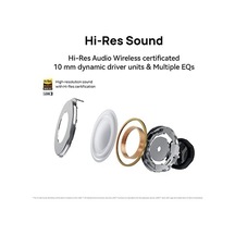 Freebuds 5i Kablosuz Kulaklık Uzun Pil Ömrü İle Gürültü Azaltma Bluetooth Ve Su Geçirmez Kulak İçi Kulaklık, Hi-res Ses Sertifikalı, Nebula Black