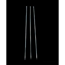İbico K-300 Metal Mangal Şişi 50cm Kuşbaşı Burgulu Kalın Kare - 100'li Paket