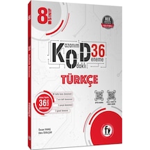 Fi Yayınları 8. Sınıf Türkçe Kod 36 Deneme