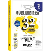 Ankara Yayıncılık 7. Sınıf İngilizce Güçlendiren 32 Haftalık Kaza