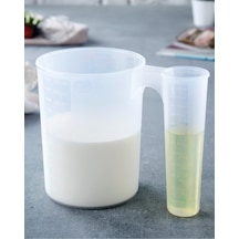 Gondol İkili Plastik Ölçü Kabı