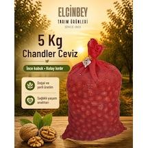 Elçinbey Tarım Ürünleri Yerli Üretim Chandler Ceviz 3 Kg İnce Kabuklu - Kolay Kırılır 5 KG