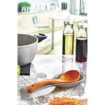 Tezgah Üstü Kepçe Ve Kaşık Altlığı Düzenleyici Organizer - 28 Cm