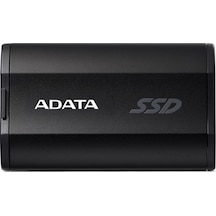 Adata 2000gb Sd810 Siyah Taşınabilir Usb 3.2 Gen2 X2 Type-c Ssd Harici Disk