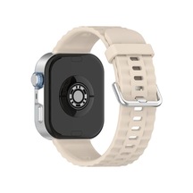 Watch Fit 3 Klasik Kordon - Krem Ahşap