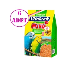 Vitakraft Menü Premium Muhabbet Kuşu Yemi 6 x 500 G