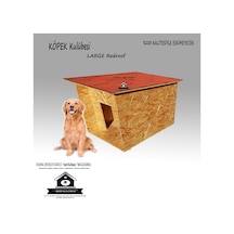 Köpek Kulübesi Redroof Large Su Geçirmez