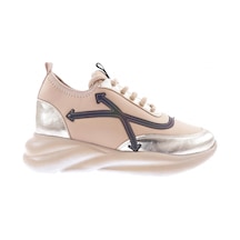 Dgn 211-23y Kadin Kalin Taban Bağcikli Sneakers Ayakkabi 211-2026-R12632 Ten