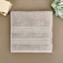 Soft Lapa Yüz Havlusu - Gri - 50x90 Cm Renkli