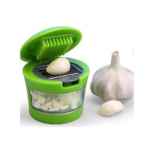 Manuel Sarımsak Dilimleyici, Sarımsak Kesici Rende Mini Taşınabil Çok Renkli