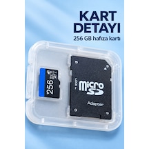 256 Gb Micro Sd Hafıza Kartı Ve Sd Adaptör