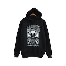 Amon Amarth Baskılı Çocuk Sweatshirt Siyah