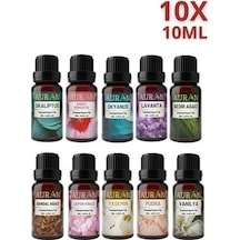 Auran Esansiyel Uçucu Yağı Seti 10 x 10 ML
