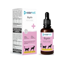 Onevet Biotin Damla 50 Ml Kedi Ve Köpekler İçin Deri Ve Tüy Sağlığı Tamamlayıcı Vtamin Takviyesi Şurup