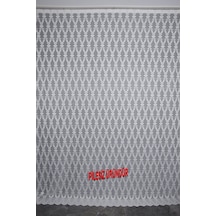 Kdk 6020 Model Krem Renk Pilesiz Tek Kanat Fon Perde 300 260 Cm