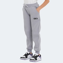 Slazenger LAVRA Çocuk Cepli Taş Gri Eşofman Altı