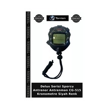 Premium Cg-515 Kronometre Siyah Renk Antrenman Yarış Hakem