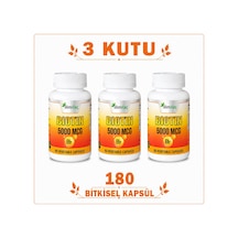 Biotin 5000 Mcg 3 Kutu 180 Bitkisel Kapsül Biotin Takviye Edici Gıda