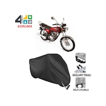 Belderia Bd100 Motosiklet Brandası ( Kilit Uyumlu - Siyah