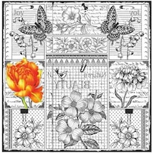 Artebella 5836v Home Design Kolay Transfer 25x25 Cm