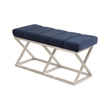 Evodeko Lacivert Bench  Puf