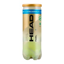 Head Padel Pro S+ Padel Balls / Ekstra Dayanıklılığa Sahip Turnuva Sınıfı Top Çok Renkli
