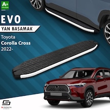 Drstuning S-dizayn Toyota Corolla Cross Evo Aluminyum Yan Basamak 183 Cm 2022 Üzeri
