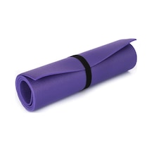 Orta Boy Mor Pilates Yoga Matı - Pilates Minderi - 140 x 50 cm -