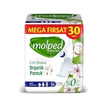 Molped Pure&soft Mega Fırsat Gece Hijyenik Ped 30'lu