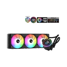 Skadi Round 360 Argb 360mm Sıvı İşlemci Soğutucu Am5 Ve Lga1700 Uyumlu