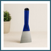 Bezos 80 Mm Metal Kazıma Spatulası Plastik Saplı, Kapaklı Ob