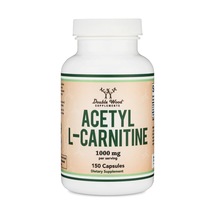 Double Wood Acetyl L-carnitine Alcar 1000mg 150 Capsul. Tr ...