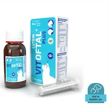Vitoftal Lutein 50 Ml - Kedi Ve Köpek Retina, Kornea & Görme Destekleyici Şurup