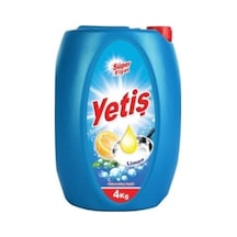 Yetiş Sıvı Bulaşık Deterjanı Limonlu 4000 Gr