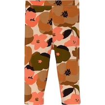Lovetti Somon Kız Çocuk Retro Flowers Desen Kapri 1239S014 Somon