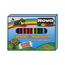 Crayon & Mum Boya 12 Renk 12 Renk