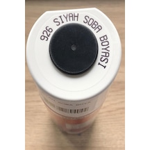 926 Siyah Soba Boyası Isıya Dayanıklı Yanmaz Mat Egsoz Mangal Fırın Boyası 400ml 926 - Siyah Soba Boyası